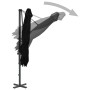 Ampelschirm mit schwarzem Aluminiummast 250x250 cm von vidaXL, Sonnenschirme - Ref: Foro24-46986, Preis: 128,82 €, Rabatt: %