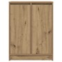 Aparador Artisan Roble 57x34x76 cm Madera de ingeniería de , Aparadores - Ref: Foro24-861624, Precio: 72,02 €, Descuento: %
