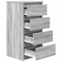 Aparador Sonoma gris 37,5x35x76 cm madera de ingeniería de , Aparadores - Ref: Foro24-861756, Precio: 80,45 €, Descuento: %
