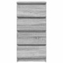 Aparador Sonoma gris 37,5x35x76 cm madera de ingeniería de , Aparadores - Ref: Foro24-861756, Precio: 80,45 €, Descuento: %