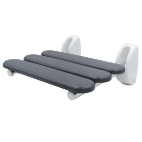 RIDDER Asiento de ducha abatible Pro gris