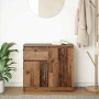 Aparador con cajón madera antigua 71x35x65 cm Madera ingeniería by , Sideboards - Ref: Foro24-861605, Price: 75,50 €, Discoun...