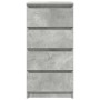 Aparador de madera de ingeniería gris hormigón 37,5x35x76 cm von , Sideboards - Ref: Foro24-861754, Preis: 73,85 €, Rabatt: %