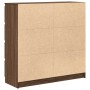 Aparador roble marrón 100x35x99 cm madera de ingeniería by , Sideboards - Ref: Foro24-3328495, Price: 169,41 €, Discount: %