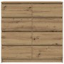 Aparador Artisan Roble 100x35x99 cm Madera de ingeniería by , Sideboards - Ref: Foro24-3328497, Price: 164,22 €, Discount: %