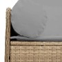 Sofá de jardín de 3 plazas con cojines ratán sintético beige von , Outdoor-Sofas - Ref: Foro24-4104175, Preis: 238,68 €, Raba...