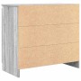 Aparador con cajón gris Sonoma 71x35x65 cm madera de ingeniería von , Sideboards - Ref: Foro24-861576, Preis: 84,65 €, Rabatt: %
