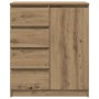 Aparador con cajones roble artisan 71x35x84cm madera ingeniería von , Sideboards - Ref: Foro24-861588, Preis: 101,51 €, Rabat...
