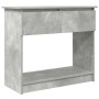 Mesa consola con cajones gris hormigón 85,5x38,5x74,5 cm von , Seitentische - Ref: Foro24-861394, Preis: 62,28 €, Rabatt: %