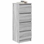 Aparador Sonoma gris 37,5x35x99 cm madera de ingeniería de , Aparadores - Ref: Foro24-861702, Precio: 73,00 €, Descuento: %