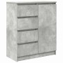 Aparador con cajones gris hormigón 71x35x84cm madera ingeniería by , Sideboards - Ref: Foro24-861583, Price: 97,74 €, Discoun...