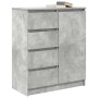Aparador con cajones gris hormigón 71x35x84cm madera ingeniería by , Sideboards - Ref: Foro24-861583, Price: 97,74 €, Discoun...
