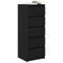 Aparador con cajones roble negro 37,5x35x99cm madera ingeniería by , Sideboards - Ref: Foro24-861761, Price: 98,13 €, Discoun...