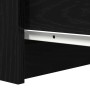Aparador con cajones roble negro 37,5x35x99cm madera ingeniería by , Sideboards - Ref: Foro24-861761, Price: 98,13 €, Discoun...