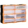 Organizer mit mehreren Schubladen und 8 großen Schubladen 52 x 16 x 37 cm von vidaXL, Werkzeugkästen - Ref: Foro24-149599, Pr...