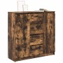 Aparador con cajones roble ahumado 100,5x35x98,5 cm de , Aparadores - Ref: Foro24-3328457, Precio: 164,90 €, Descuento: %