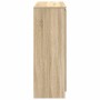 Aparador con cajones roble Sonoma 100,5x35x98,5 cm de , Aparadores - Ref: Foro24-3328455, Precio: 153,15 €, Descuento: %