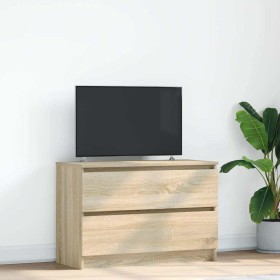 Mueble de TV roble Sonoma 80x35x54 cm madera de ingeniería von , TV-Möbel - Ref: Foro24-861789, Preis: 76,80 €, Rabatt: %