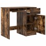 Escritorio roble ahumado 86x49x76 cm madera de ingeniería de , Escritorios - Ref: Foro24-861827, Precio: 92,30 €, Descuento: %
