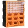 Multi-drawer organizer with 39 drawers 38x16x47 cm by vidaXL, Toolboxes - Ref: Foro24-149603, Price: 45,06 €, Discount: %