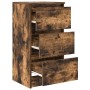 Aparador roble ahumado 37,5x35x76 cm madera de ingeniería von , Sideboards - Ref: Foro24-861728, Preis: 63,43 €, Rabatt: %