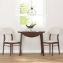 Sillas de comedor con cojines 2 uds madera maciza marrón caucho by , dining chairs - Ref: Foro24-4102523, Price: 157,34 €, Di...
