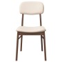 Sillas de comedor con cojines 2 uds madera maciza marrón caucho by , dining chairs - Ref: Foro24-4102523, Price: 157,34 €, Di...