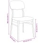 Sillas de comedor con cojines 2 uds madera maciza marrón caucho by , dining chairs - Ref: Foro24-4102523, Price: 157,34 €, Di...