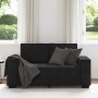 Sofá de 2 plazas terciopelo negro 120 cm de , Sofás - Ref: Foro24-4105015, Precio: 226,86 €, Descuento: %