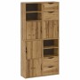 Armarios auxiliares 4 uds "ODDA" 40x24x79 cm Madera maciza pino by , Sideboards - Ref: Foro24-3365348, Price: 222,33 €, Disco...