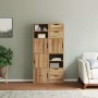 Armarios auxiliares 4 uds "ODDA" 40x24x79 cm Madera maciza pino by , Sideboards - Ref: Foro24-3365348, Price: 222,33 €, Disco...