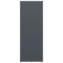 Leñero antracita 40x30x80 cm Acero laminado en frío von , Brennholztaschen und -halter - Ref: Foro24-864189, Preis: 82,47 €, ...