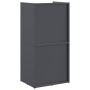 Leñero antracita 40x30x80 cm Acero laminado en frío von , Brennholztaschen und -halter - Ref: Foro24-864189, Preis: 82,47 €, ...