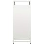 Leñero blanco 44x28x65 cm Acero laminado en frío by , Firewood bags and holders - Ref: Foro24-864196, Price: 52,76 €, Discoun...