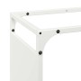 Leñero blanco 44x28x65 cm Acero laminado en frío by , Firewood bags and holders - Ref: Foro24-864196, Price: 52,76 €, Discoun...
