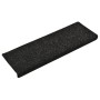Alfombrillas de escalera 5 unidades negro 65x21x4 cm de vidaXL, Alfombrillas para escalones - Ref: Foro24-149726, Precio: 22,...