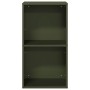 Leñero verde oliva 40x30x75 cm Acero laminado en frío by , Firewood bags and holders - Ref: Foro24-864194, Price: 81,97 €, Di...