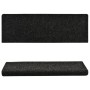 Stufenmatten 5 Stück schwarz 65x21x4 cm von vidaXL, Treppenmatten - Ref: Foro24-149726, Preis: 22,60 €, Rabatt: %