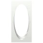 Leñero blanco 50x23x100 cm Acero laminado en frío de , Bolsas y soportes de leña - Ref: Foro24-864182, Precio: 95,47 €