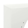 Leñero blanco 50x23x100 cm Acero laminado en frío von , Brennholztaschen und -halter - Ref: Foro24-864182, Preis: 90,45 €, Ra...