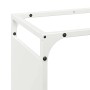 Leñero blanco 90x28x65 cm Acero laminado en frío by , Firewood bags and holders - Ref: Foro24-864204, Price: 62,18 €, Discoun...