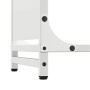 Leñero blanco 90x28x65 cm Acero laminado en frío by , Firewood bags and holders - Ref: Foro24-864204, Price: 62,18 €, Discoun...