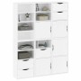 Armarios auxiliares 6 uds "ODDA" blanco 40x24x79 cm madera pino de , Aparadores - Ref: Foro24-3365355, Precio: 334,31 €, Desc...