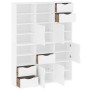 Armarios auxiliares 6 uds "ODDA" blanco 40x24x79 cm madera pino de , Aparadores - Ref: Foro24-3365355, Precio: 334,31 €, Desc...