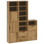 Armarios auxiliares 5 uds "ODDA" 40x24x79 cm Madera maciza pino de , Aparadores - Ref: Foro24-3365360, Precio: 260,74 €, Desc...