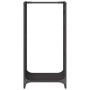 Leñero negro 40x30x80 cm Acero laminado en frío by , Firewood bags and holders - Ref: Foro24-864219, Price: 57,78 €, Discount: %