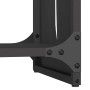 Leñero negro 40x30x80 cm Acero laminado en frío by , Firewood bags and holders - Ref: Foro24-864219, Price: 57,78 €, Discount: %
