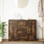 Aparador con cajones roble ahumado 100,5x35x76 cm de , Aparadores - Ref: Foro24-3328448, Precio: 142,09 €, Descuento: %