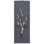 Leñero antracita 40x30x80 cm Acero laminado en frío von , Brennholztaschen und -halter - Ref: Foro24-864227, Preis: 58,93 €, ...