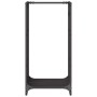 Leñero negro 40x30x80 cm Acero laminado en frío by , Firewood bags and holders - Ref: Foro24-864225, Price: 57,63 €, Discount: %